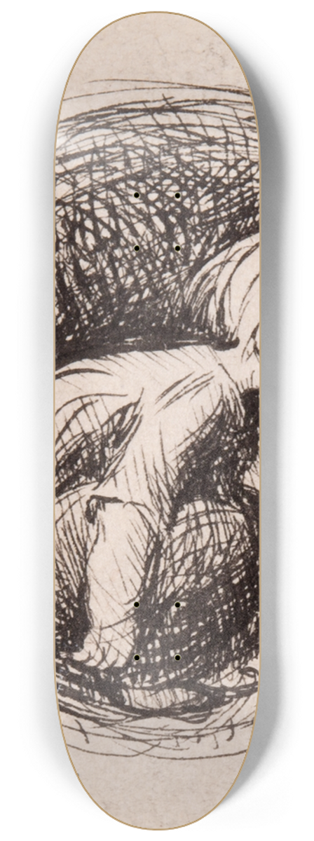Ivar Arosenius - Lillan 8.25 inch art skate deck