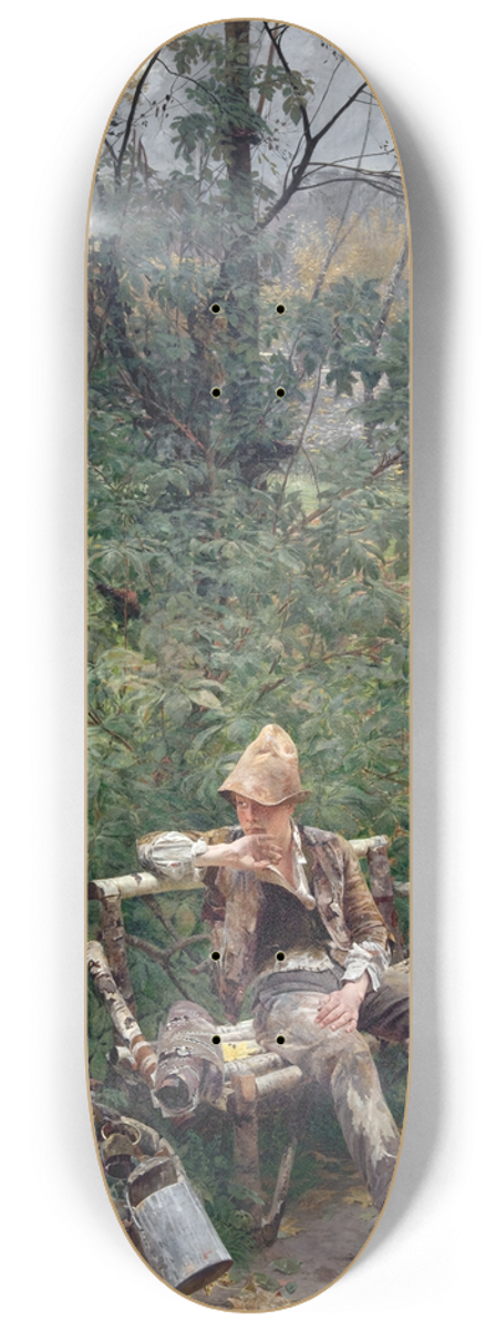 Jacek Malczewski - A Painters Apprentice 8.25 inch art skate deck