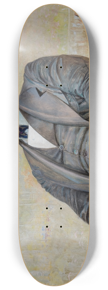 Jacek Malczewski - Portrait of Edward Maurizio 8.25 inch art skate deck