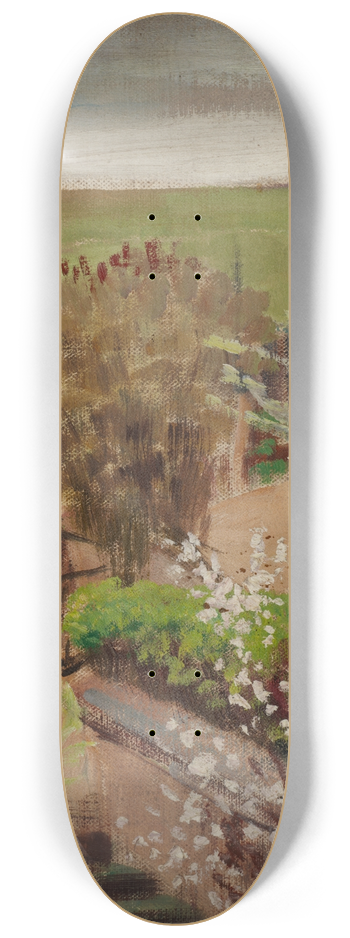 Jacek Malczewski - Spring Landscape from the Countryside 8.25 inch art skate deck