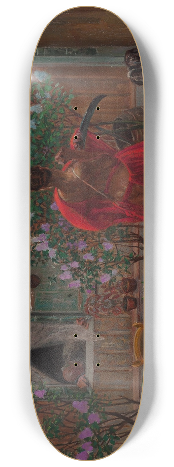 Jacek Malczewski - Thanatos 8.25 inch art skate deck