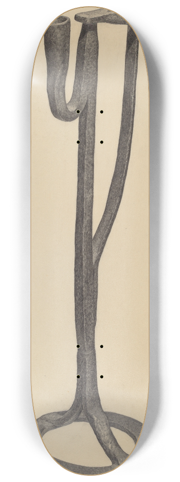 Jack Staloff - Candle and Rush Light Holder 8.25 inch art skate deck