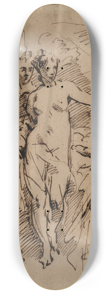 Jacob de Wit - Venus bij de dode Adonis 8.25 inch art skate deck