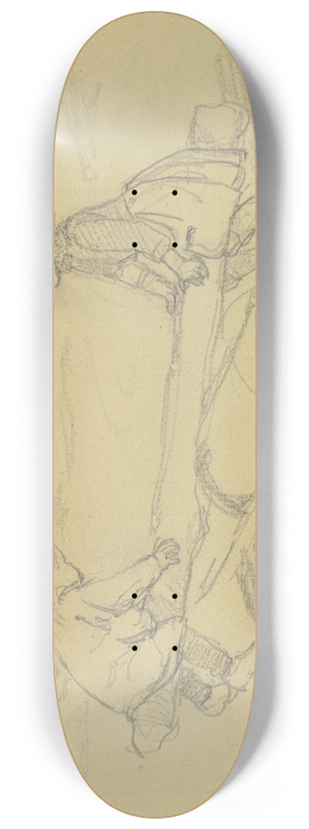 Jacob Happ - Swinging children 8.25 inch art skate deck