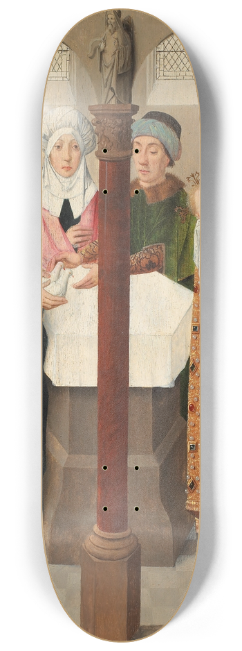Jacob Jansz. - The Presentation In The Temple 8.25 inch art skate deck