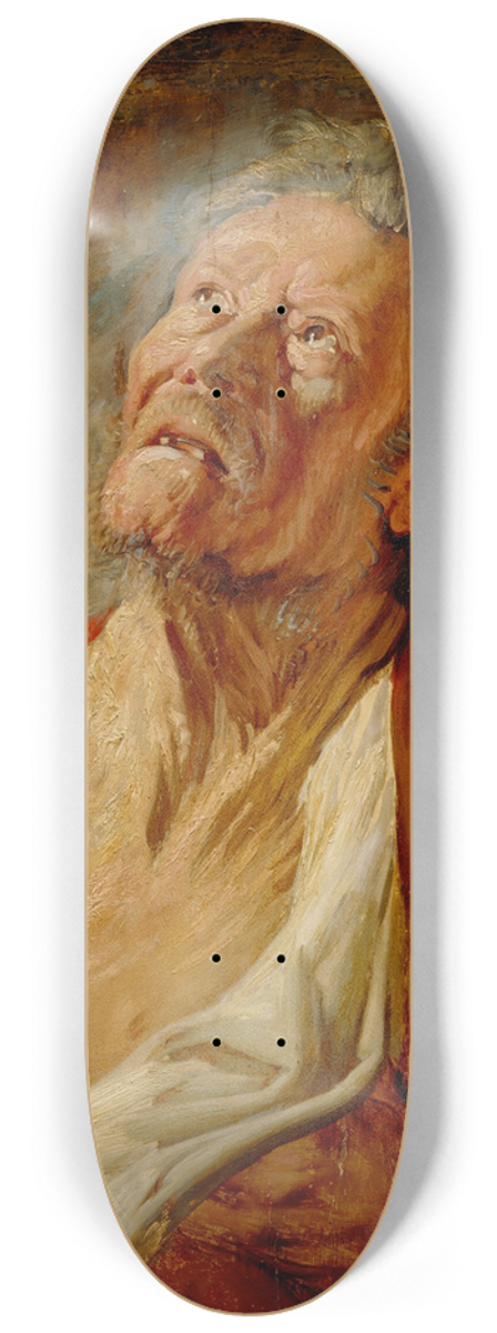 Jacob Jordaens - Job 8.25 inch art skate deck