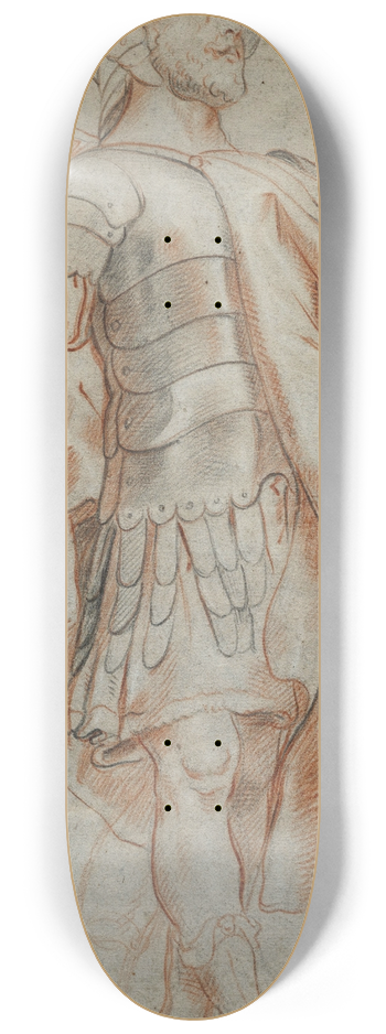 Jacob Jordaens - Mars standing 8.25 inch art skate deck