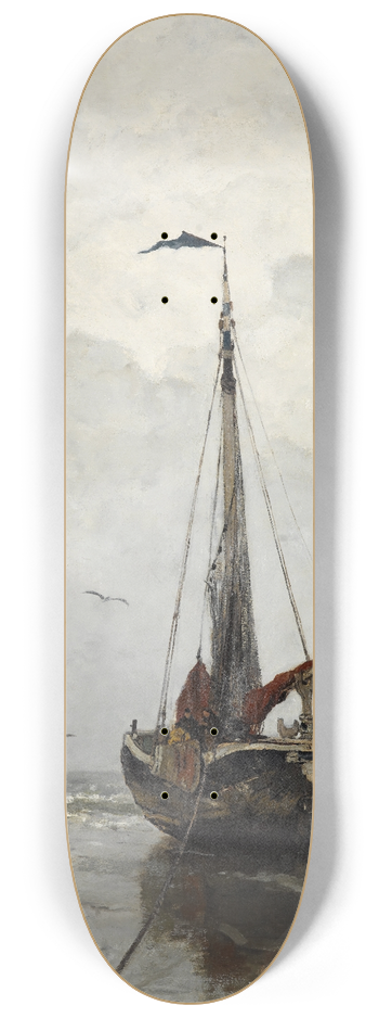 Jacob Maris - Fishing boat 8.25 inch art skate deck