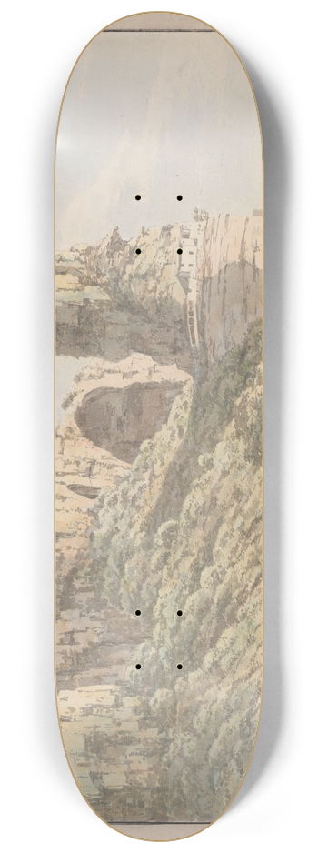 Jacob More - A View at Terracina 8.25 inch art skate deck