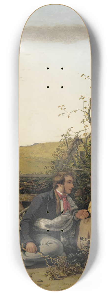 Jacob Thompson - The Course Of True Love Never Did Run Smooth 8.25 inch art skate deck