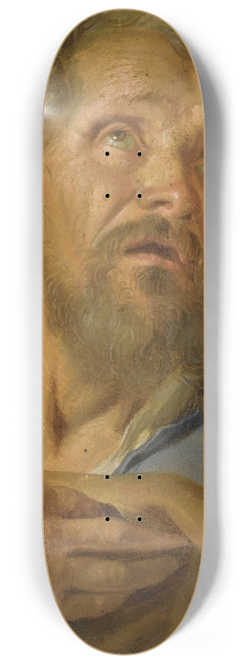 Jacob Toorenvliet - Portrait of an old man 8.25 inch art skate deck