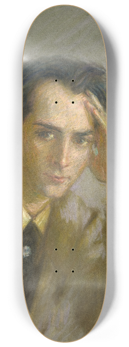 Alice Pike Barney - Jose De Charmoy 8.25 inch art skate deck