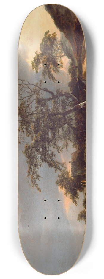Jacob van Ruisdael - Landscape with Dunes 8.25 inch art skate deck