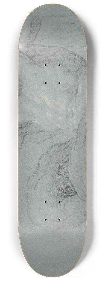 Jacopo Guarana - Satyr Reclining on a Ledge, Facing Left 8.25 inch art skate deck
