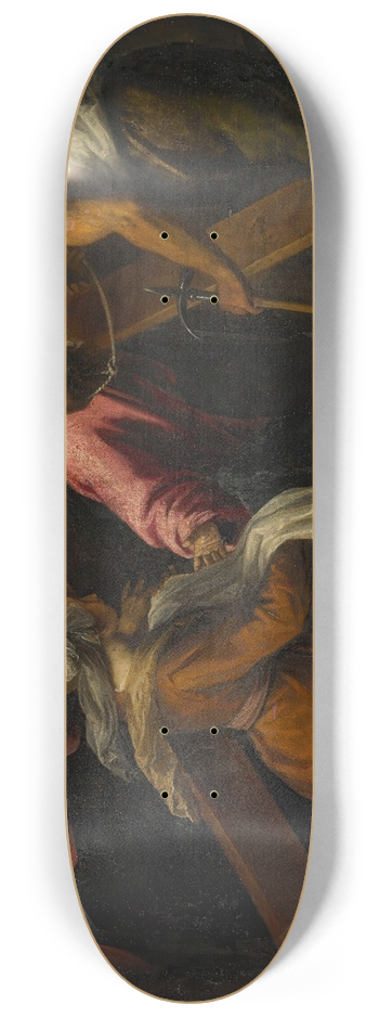 Jacopo Palma Il Vecchio - Christ On The Road To Calvary 8.25 inch art skate deck