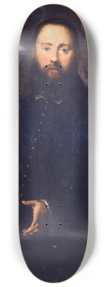 Jacopo Tintoretto - Portrait of a Gentleman 8.25 inch art skate deck