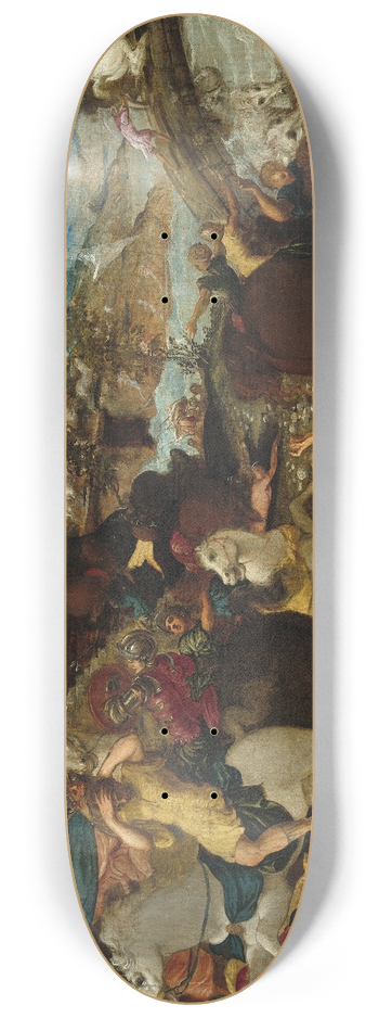 Jacopo Tintoretto - The Conversion of Saint Paul 8.25 inch art skate deck