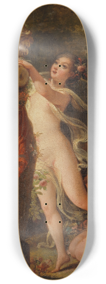 Jacques Antoine Vallin - Offrande  Pan 8.25 inch art skate deck