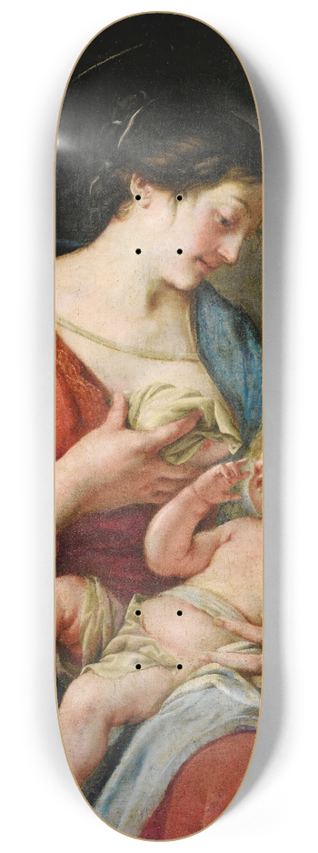Jacques Blanchard - Virgin And Child 8.25 inch art skate deck