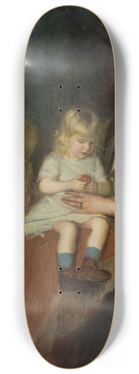 Jacques-mile Blanche - La mandarine 8.25 inch art skate deck