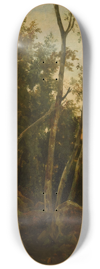 Jacques-Raymond Brascassat - Fort avec rochers 8.25 inch art skate deck