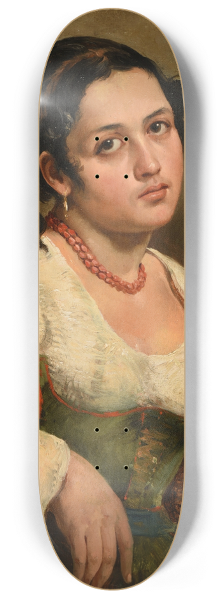 Jacques-Raymond Brascassat - Italienne 8.25 inch art skate deck