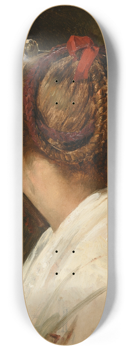 Jacques-Raymond Brascassat - Tte de jeune romaine 8.25 inch art skate deck