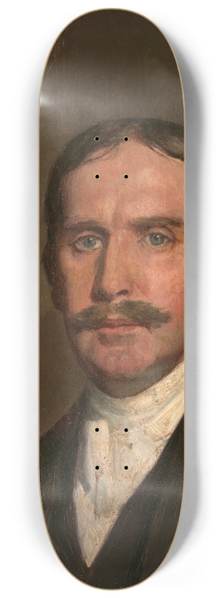 Alice Pike Barney - The White Stock 8.25 inch art skate deck