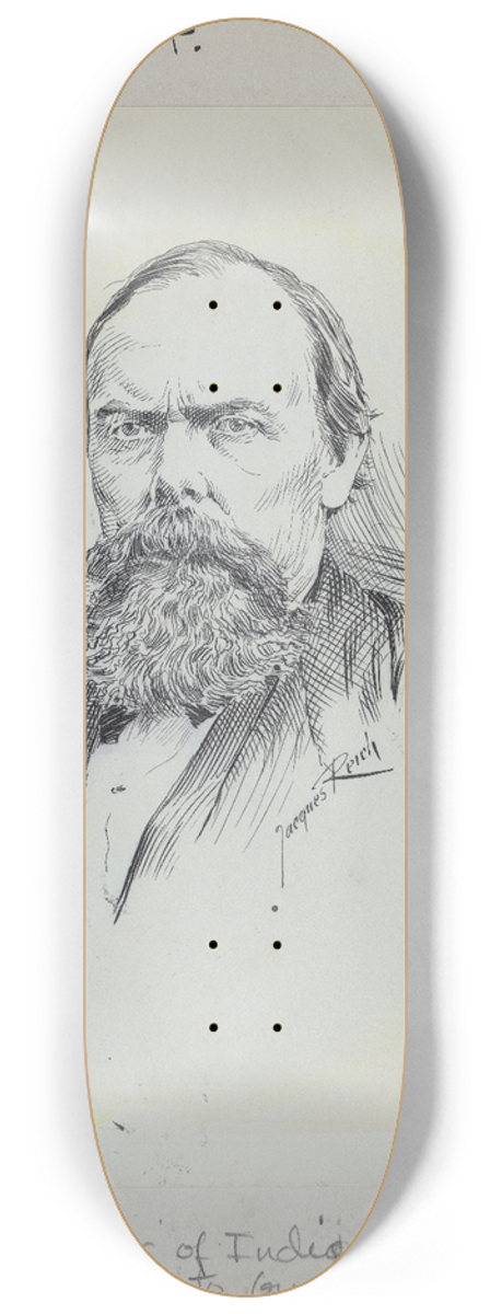 Jacques Reich - Oliver P. Morton 8.25 inch art skate deck