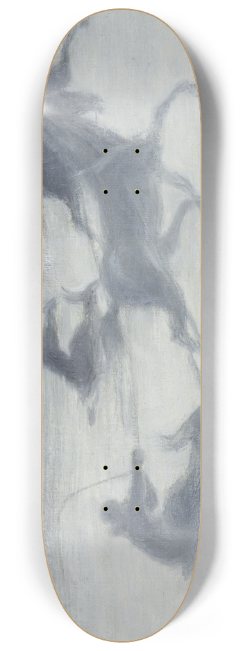 J.A.G. Acke - Sleighing on the Ice 8.25 inch art skate deck