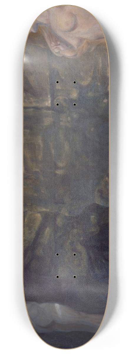 J.A.G. Acke - The Forest Temple 8.25 inch art skate deck