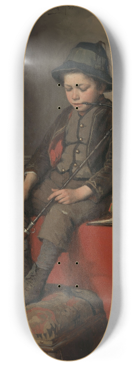 Jahn Ekenaes - Gutt med langpipe 8.25 inch art skate deck