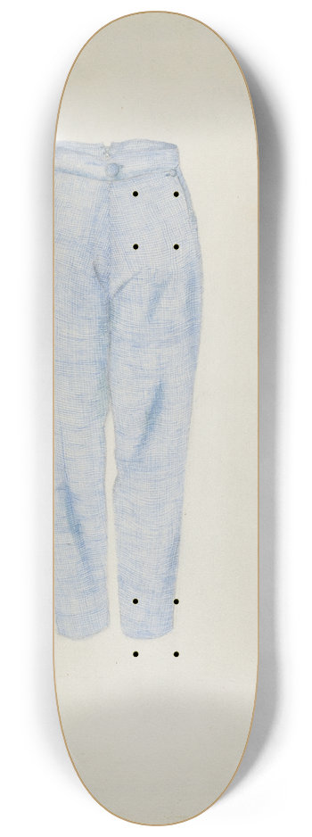 Alice Stearns - Shaker Mans Trousers 8.25 inch art skate deck