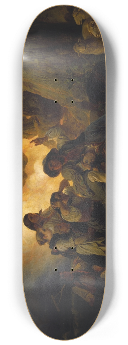 Jakob Becker - Shepherd Struck by Lightning 8.25 inch art skate deck