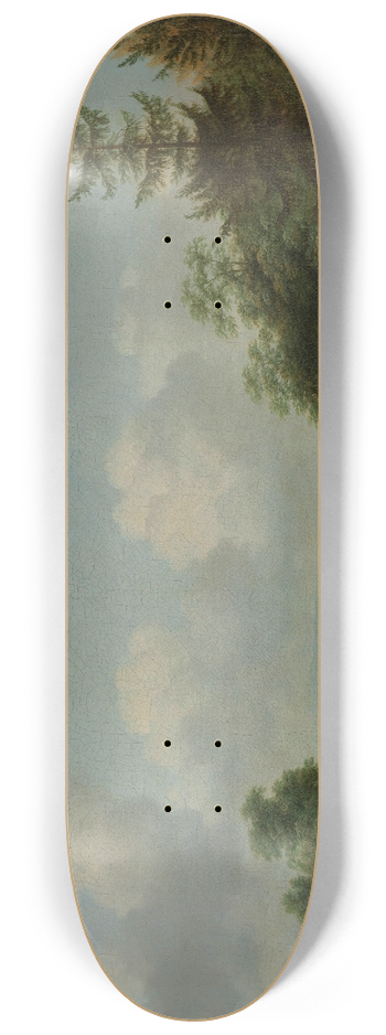 Allaert van Everdingen - Swedish Landscape 8.25 inch art skate deck