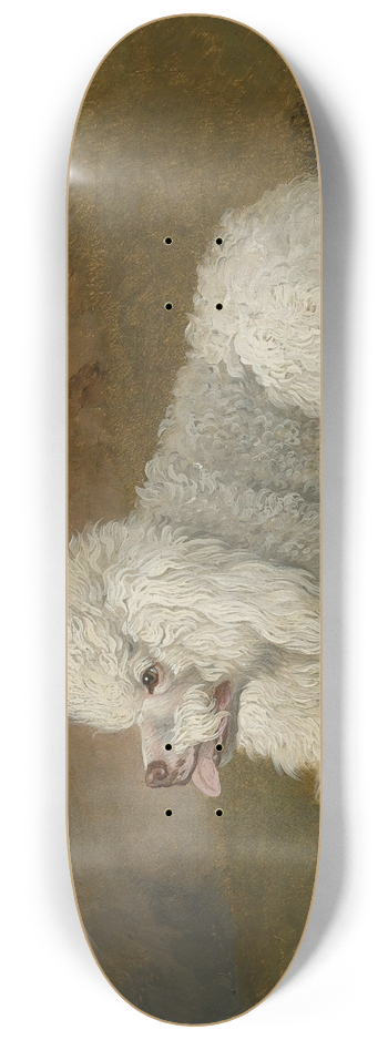 Jakob Philipp Hackert - Portrt Eines Pudels 8.25 inch art skate deck