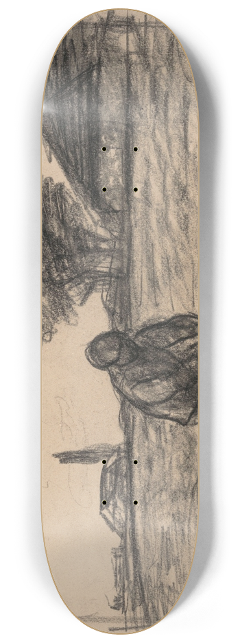 Jakob Smits - The Mower 8.25 inch art skate deck