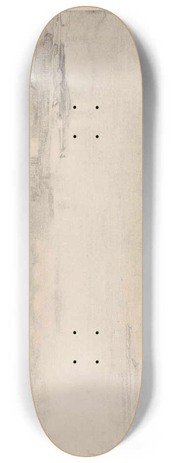 James Abbott McNeill Whistler - Early Morning 8.25 inch art skate deck