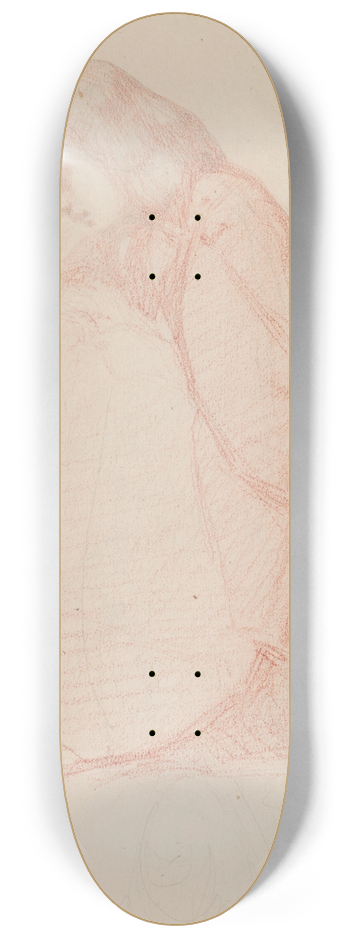 James Abbott McNeill Whistler - Fumette 8.25 inch art skate deck