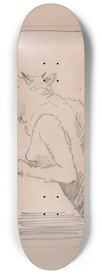 James Abbott McNeill Whistler - Minotaur 8.25 inch art skate deck