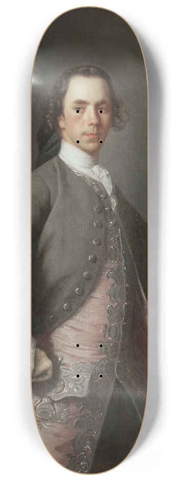 Allan Ramsay - Portrait Of John Campbell 8.25 inch art skate deck