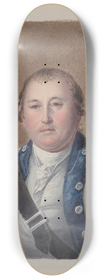 James Barton Longacre - William Augustine Washington 8.25 inch art skate deck