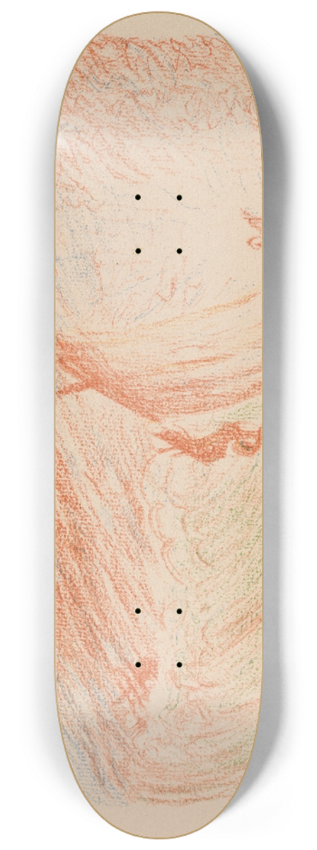 James Ensor - Christ Calms the Storm 8.25 inch art skate deck