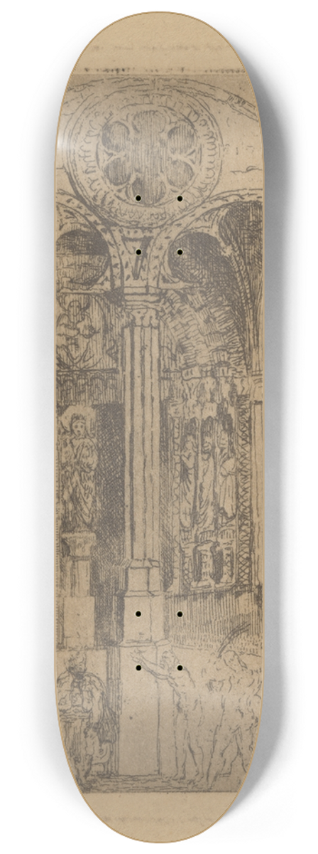 James Ensor - De geseling 8.25 inch art skate deck