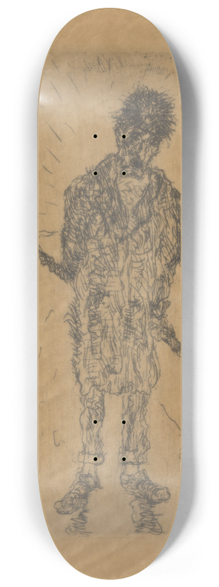 James Ensor - De vechtersbazen 8.25 inch art skate deck