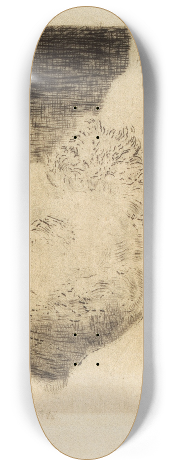 James Ensor - Mijn dode vader 8.25 inch art skate deck