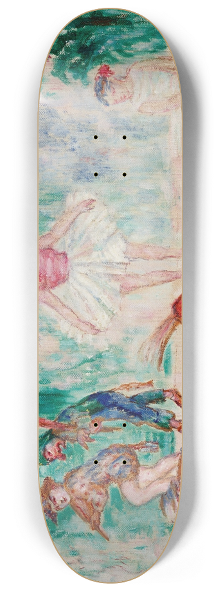 James Ensor - Petit thtre 8.25 inch art skate deck