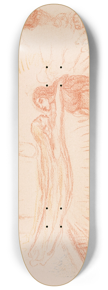 James Ensor - The Annunciation 8.25 inch art skate deck