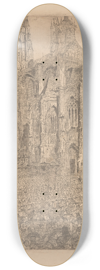 James Ensor - The Cathedral 8.25 inch art skate deck