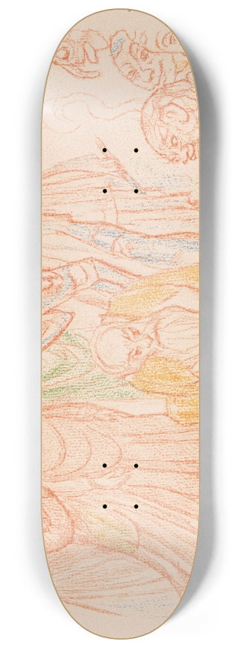 James Ensor - The Kiss of Judas 8.25 inch art skate deck